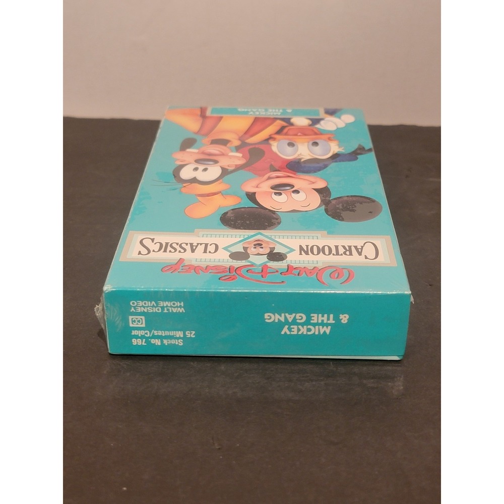 Vtg 1991 Walt Disney Cartoon Vhs Tape Classics V. 11 Mickey the Gang New Sealed - Picture 4 of 4